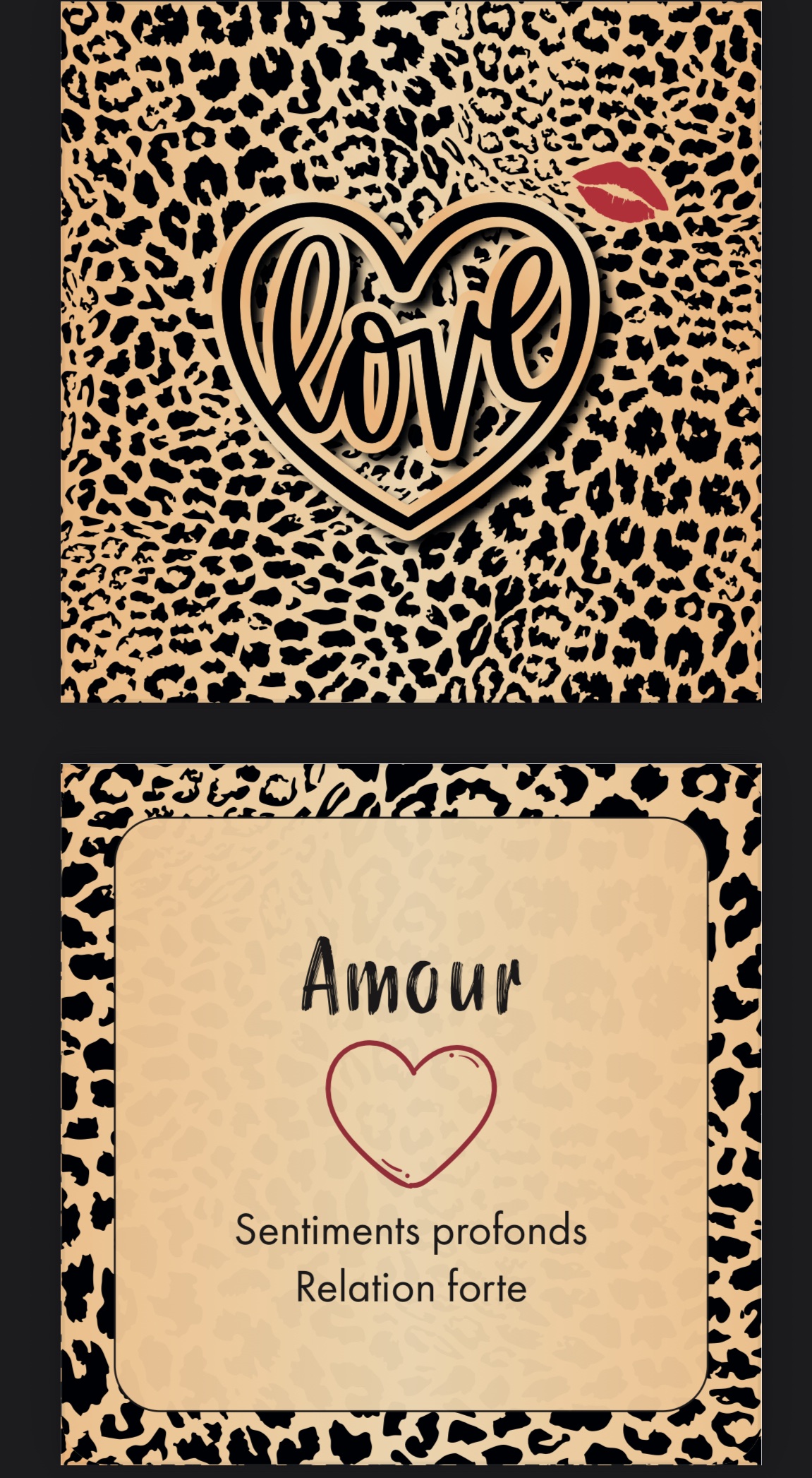 Savana Love Oracle
Jeu divinatoire - Oracle sentimental 52 cartes + notice | Édition limitée auto-éditée ( 29,90€ + 5 de frais de ports )